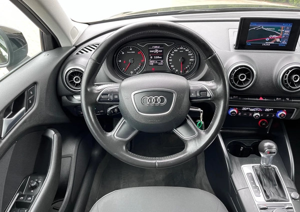 Audi A3 cena 48900 przebieg: 188000, rok produkcji 2014 z Goniądz małe 631